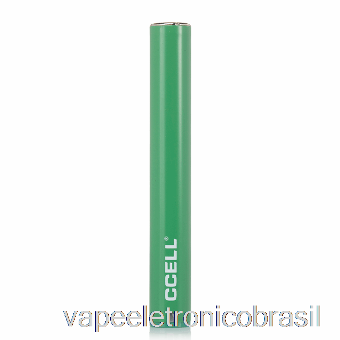 Vape Recarregável Ccell M3 Plus Vaporizador Bateria Verde Fosco